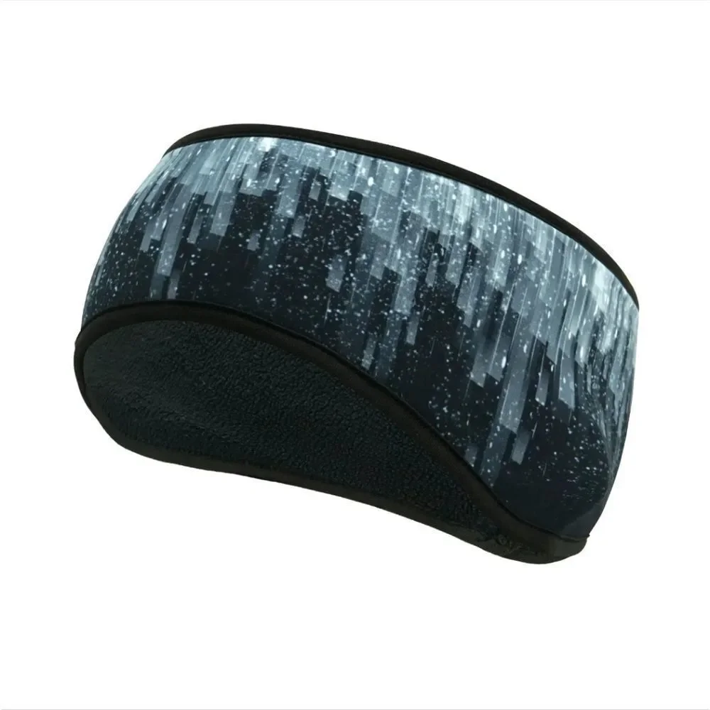 Winter Fleece Headbands for Men Women Stretchy Ear Warm Workout Sweatbands US